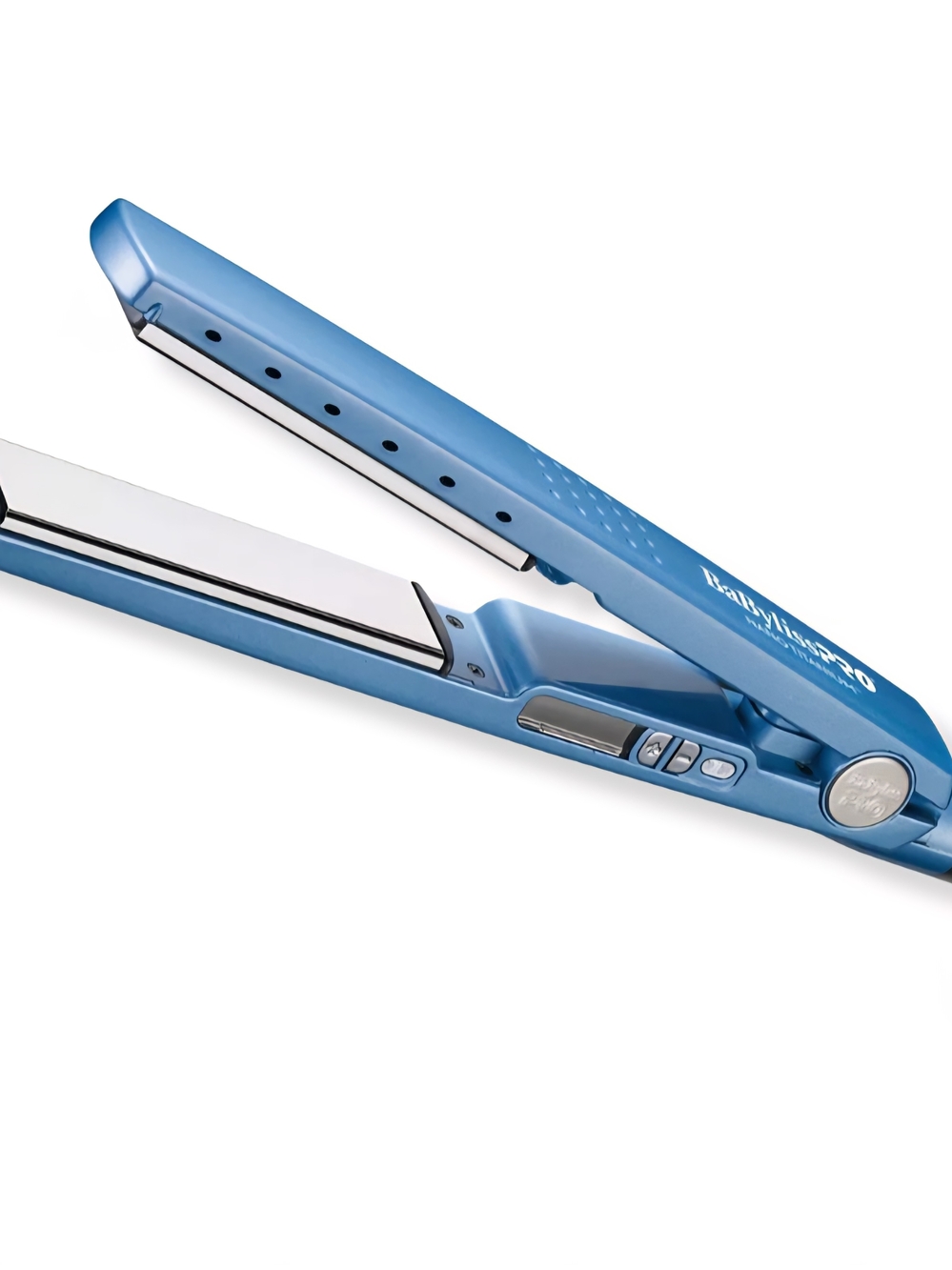 BaBylissPRO Nano Titanium Prima300 Blue Hair Straightener NWT